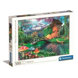 Puzzle 500 elementów High Quality The Old Shoe House (GXP-918070) - 1