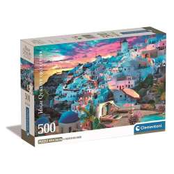 Puzzle 500 elementów Compact Grecki widok (GXP-918074) - 1