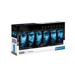 Clementoni Puzzle 1000el panorama Gra o tron. Game of Thrones NETFLIX 39590 (39590 CLEMENTONI)