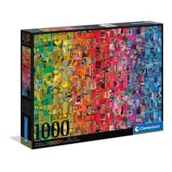 Clementoni Puzzle 1000el color boom Collage 39595 (39595 CLEMENTONI) - 1