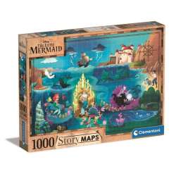 Puzzle 1000 elementów Story Maps Mała Syrenka (GXP-812567) - 1