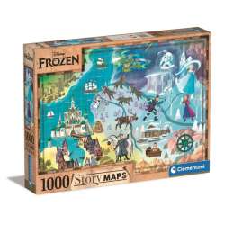 Puzzle 1000 elementów Story Maps Kraina Lodu (GXP-812569) - 1
