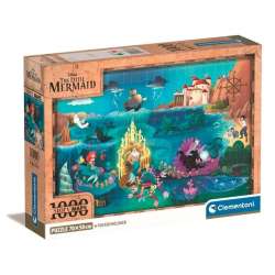Puzzle 1000 elementów Compact Disney Maps Little Mermaid (GXP-866836) - 1