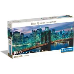 Puzzle 1000 elementów Compact Panorama Nowy Jork Most Brookliński (GXP-915068) - 1