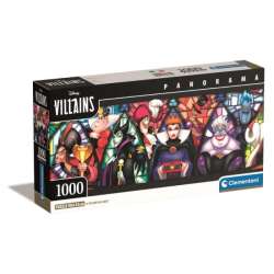 Clementoni Puzzle 1000el Panorama Villains 39872 (39872 CLEMENTONI) - 1