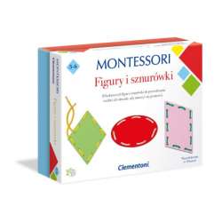 Clementoni Montessori Figury i sznurki (50079 CLEMENTONI) - 1