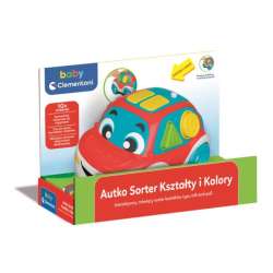 Clementoni Baby Autko Sorter Kształty i Kolory 50808 (50808 CLEMENTONI)