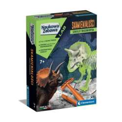 Clementoni Naukowa zabawa. Skamieniałości Triceratops fluorescencyjny 50860 (50860 CLEMENTONI) - 1