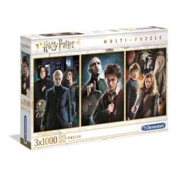 Clementoni Puzzle 3x1000el Harry Potter 61884 (61884 CLEMENTONI)