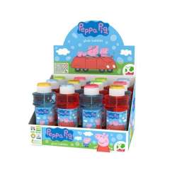 Bańki mydlane glass Peppa pig 300ml (12szt)