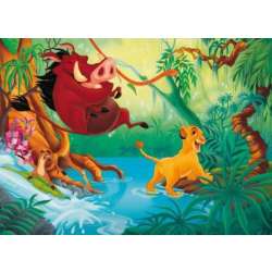 LG PUZZLE 108eL KRÓL LEW DWUSTRONNE DO KOLOROWANIA (304-31801) - 5