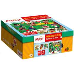 Puzzle Maxi Ludattica Animated Children of the World 58044 LISCIANI (304-58044) - 1