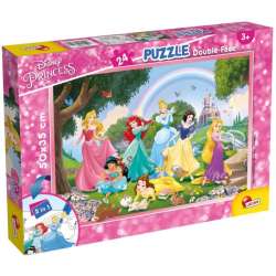 Puzzle dwustronne 24el Księżniczki. Princess 73993 LISCIANI p12 (304-73993) - 1