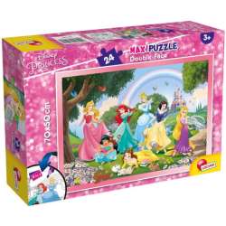 Puzzle dwustronne Maxi 24 elementy Princess. Księżniczki 74082 LISCIANI (304-74082) - 1