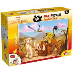 Puzzle dwustronne 24el Maxi Król Lew 74105 LISCIANI (304-74105) - 1