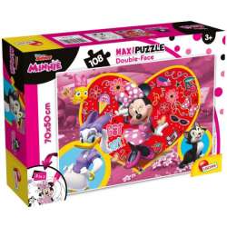 Puzzle dwustronne Supermaxi 108el Minnie LISCIANI p12 (304-74198) - 1