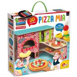 Montessori Zestaw moja Pizza Mały kucharz 3D z modeliną 76833 LISCIANI (304-76833) - 1