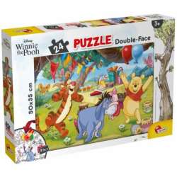 Puzzle dwustronne 24el. 50x35cm Kubuś Puchatek. 86511 LISCIANI p12 (304-86511) - 1