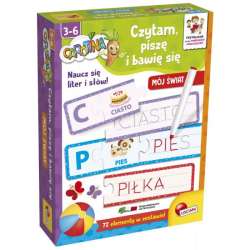 Carotina Gra edukacyjna Bawię się, czytam i piszę Mój świat 86924 LISCIANI (304-PL86924) - 1