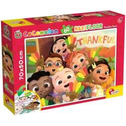 PROMO Puzzle dwustronne podłogowe 60el. 1,2,3 !!! 91089 LISCIANI Cocomelon (304-91089) - 1