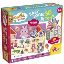 Carotina Baby Logic 3D zabawki puzzle układanka 92543 LISCIANI (304-92543) - 1