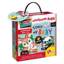 Montessori Baby Touch My baby gra skojarzeniowa dla najmłodszych pudełko LISCIANI 92673 p6 (304-92673)