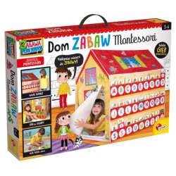 Montessori Dom zabaw zestaw gier puzzle karty domek 88782 LISCIANI (304-PL88782)