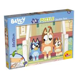 Puzzle dwustronne M-Plus 24el Bluey Mr Monkey Jocks 99559 LISCIANI (304-99559)