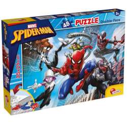 Puzzle dwustronne M-Plus 48el Marvel Spiderman 99627 LISCIANI (304-99627) - 1