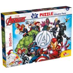 Puzzle dwustronne M-Plus 60el Marvel Avengers 99658 LISCIANI (304-99658) - 1