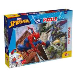 Puzzle dwustronne 108el Marvel Spiderman LISCIANI 99702 (304-99702) - 1
