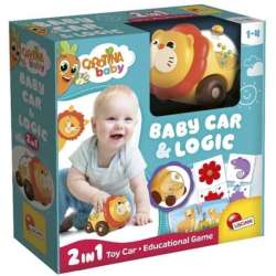 Samochodzik lew i gra logiczna - Carotina Baby (GXP-909640)