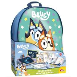 Bluey szkoła rysowania z plecakiem