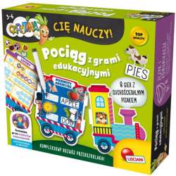 PROMO Carotina cię nauczy! Pociąg z grami edukacyjnymi 102860 LISCIANI (304-PL102860) - 1