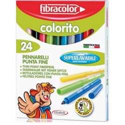 Pisaki Colorito 2,6mm 24 kol. FIBRACOLOR - 1