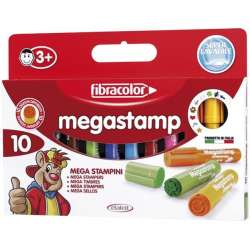 Mazaki Megastamp 10 kol. FIBRACOLOR