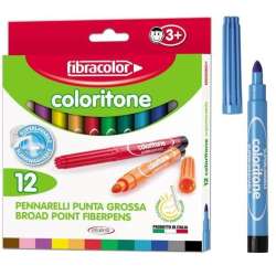 Mazaki Coloritone 4mm 12 kol. FIBRACOLOR