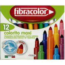 Mazaki Colorito maxi 12 kol. FIBRACOLOR