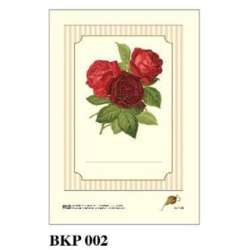 Naklejki dekoracyjne BKP 002 Róża 6szt ROSSI - 1