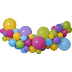 Girlanda balonowa DIY Kolorowa 65 balonów + taśma Godan (31294)