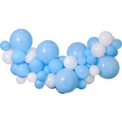 Girlanda balonowa DIY Baby Blue 65 szt (31348)