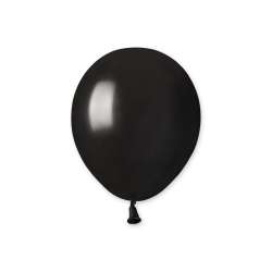 Balony metaliczne czarne 100szt