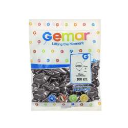 Balony shiny grafitowe 100szt - 1