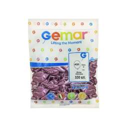 Balony shiny różowe 12cm 100szt - 1