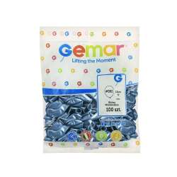 Balony shiny niebieskie 12cm 100szt - 1