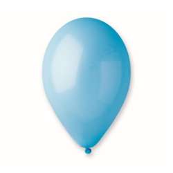 Balon G90 pastel 10 - błękitny 100 szt. (G90/09 G90/BŁ/09) - 1