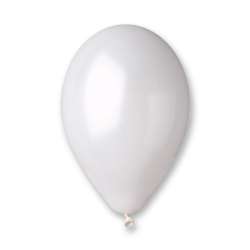 Balony G90 metal 10' perłowo białe 29/100 (G90/29) - 1