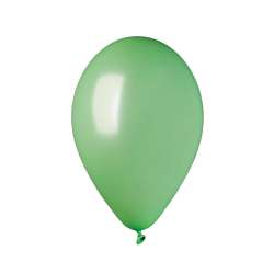 Balony metaliczne miętowe 25cm 100szt