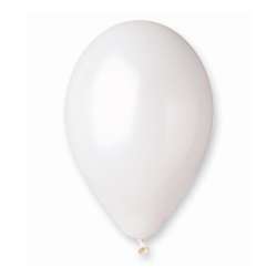 Balon G110 metaliczne 12" perłowo-białe 29/100szt Godan (GM110/29)