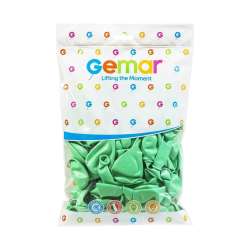 Balony makaroniki miętowe 30cm 100szt